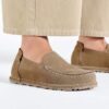 Utti Slip on in pelle scamosciata